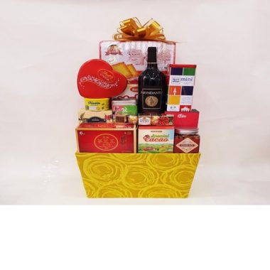 Giỏ Quà Tết Thịnh Vượng 2142 Sắc Màu MKKH0033 tặng quà cho cuối năm