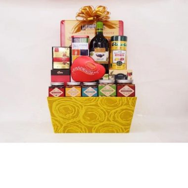 Giỏ Quà Tết Thịnh Vượng 2205 Sắc Màu MKKH0039 tặng quà cho cuối năm