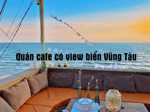 quán cafe view biển Vũng Tàu