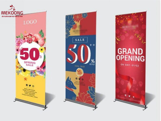 kích thước standee