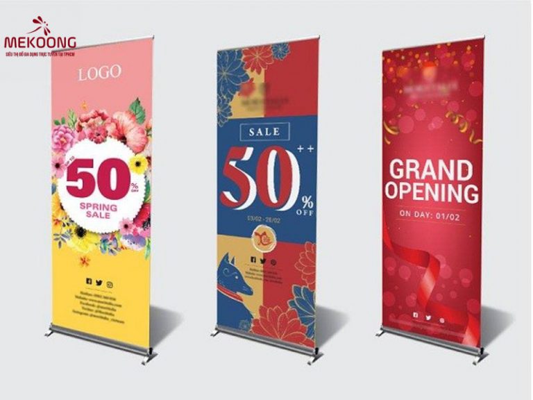 kích thước standee