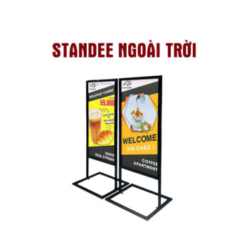 standee ngoài trời