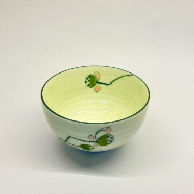 Tô nhà hàng gốm bát tràng họa tiết hoa sen-133