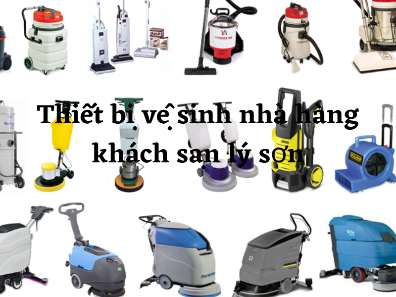 Thiết bị vệ sinh nhà hàng khách sạn Lý Sơn