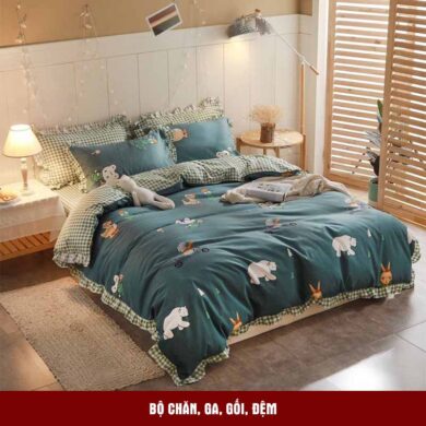 Bộ chăn, ga, gối, đệm Mekoong