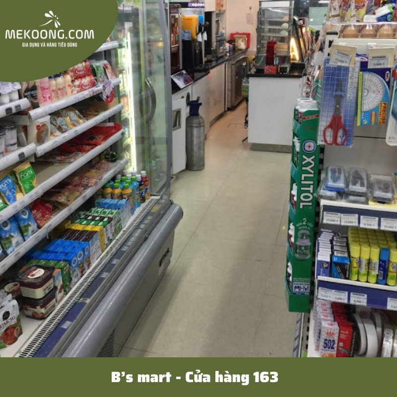 B’s mart - Cửa hàng 163