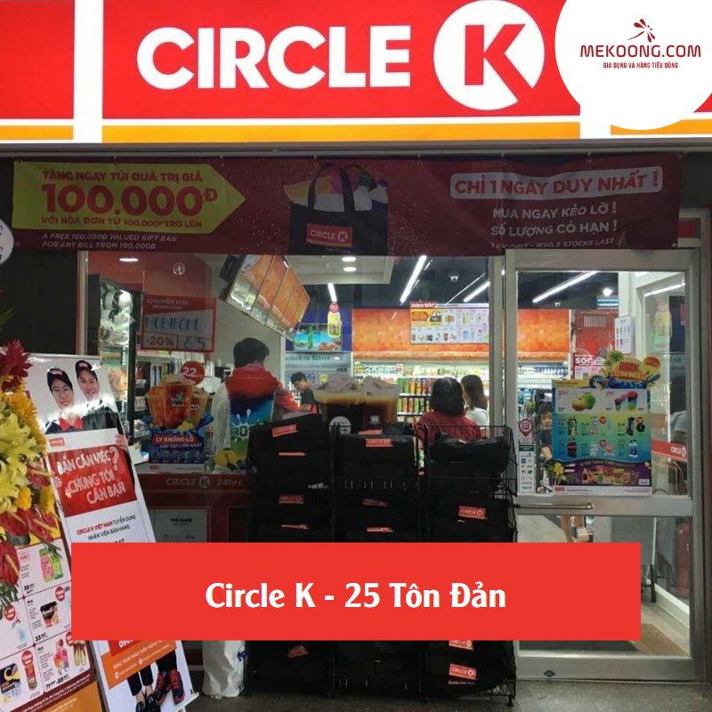 Circle K - 25 Tôn Đản