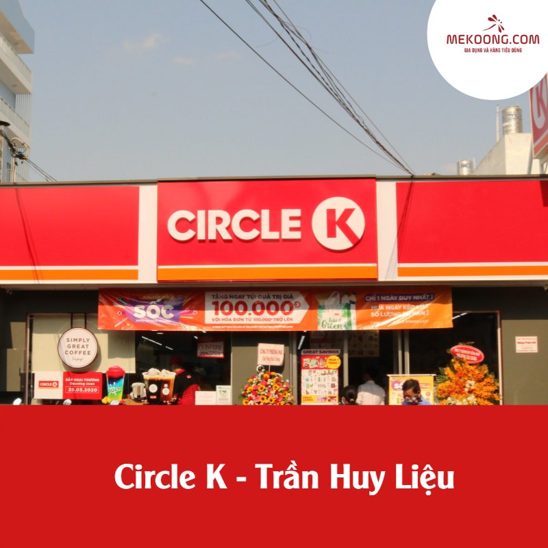 Cửa hàng tiện lợi Circle quận phú nhuận- Trần Huy Liệu