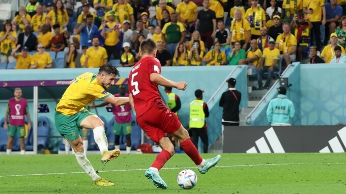 Kết quả Highlights Đan Mạch vs Australia World Cup 2022 mekoong 