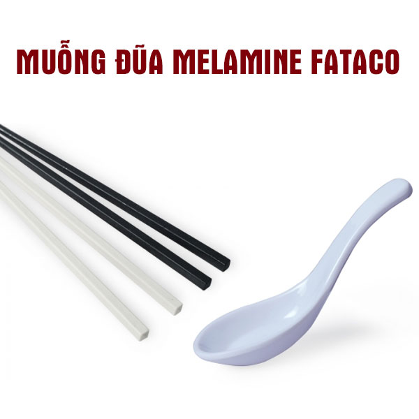 Muỗng đũa melamine Fataco