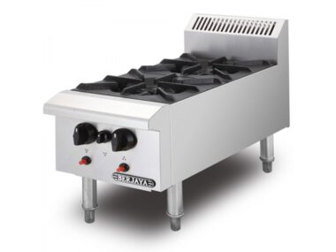 Bếp âu 2 họng dùng gas Berjaya OB2-17