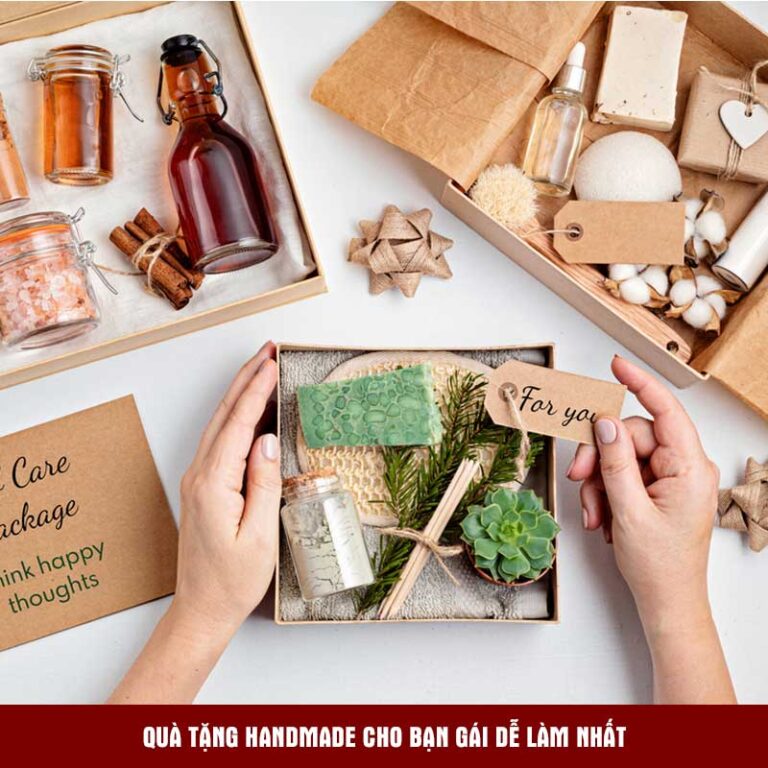 Quà tặng handmade cho bạn gái