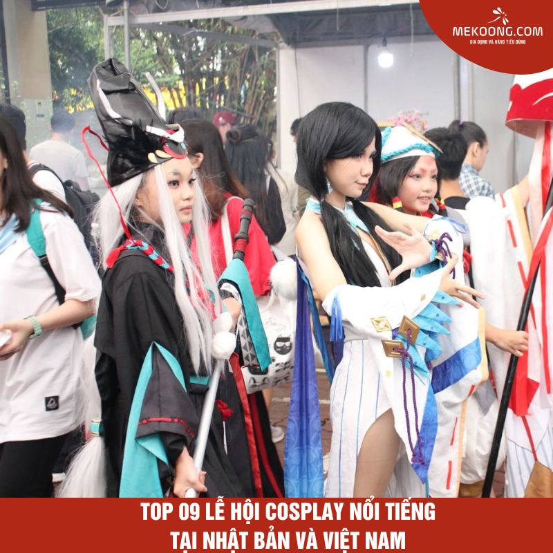 2. Top 09 lễ hội cosplay nổi tiếng tại Nhật Bản và Việt Nam