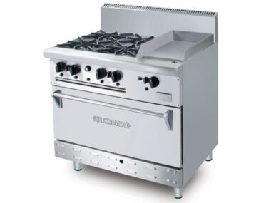 Bếp âu có lò nướng và chiên Berjaya OB4GG1BWOL