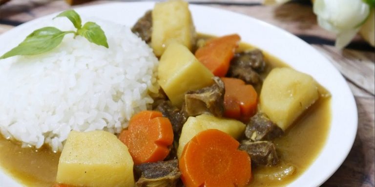 Giới thiệu món cà ri bò sữa tươi