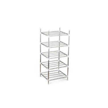 Kệ để xoong nồi 5 tầng inox lắp ráp kích thước 42x35x112cm hàng cao cấp