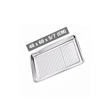 Khay hấp cơm inox có lỗ k54