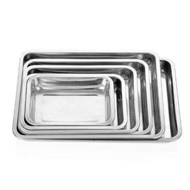 Khay Inox Đúc Các Cỡ hàng đẹp đầy đủ HCN