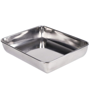 Khay inox loại sâu đựng thực phẩm đồ ăn buffet E2