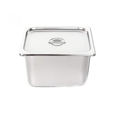 Khay inox vuông cao D15