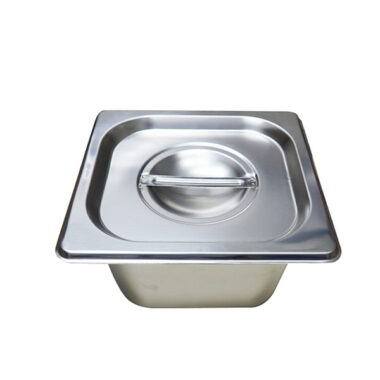 Khay topping inox 1/6 nt-khay1/6-10cm