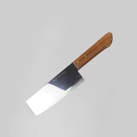 Dao cắt rau 20cm. Vuông (8") #782 Eagle cán gỗ (không vỉ)