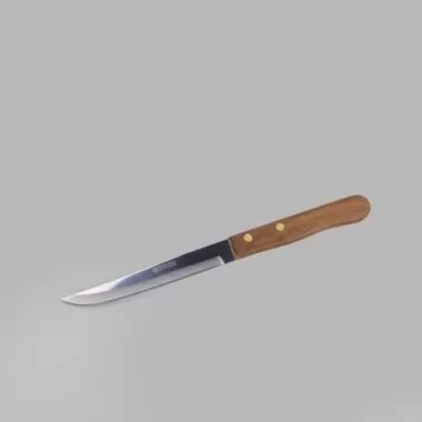 Dao gọt trái cây 11.5cm. nhọn ( K-Sel cán nhựa vàng) (4.5") #351_B Eagle cán gỗ (không vỉ)