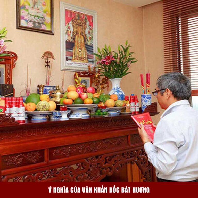 Bài văn khấn bốc bát hương thổ công, thổ địa, gia tiên