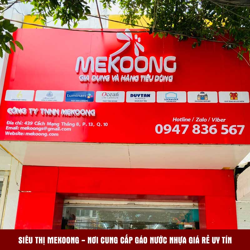 Siêu thị Mekoong - nơi cung cấp gáo nước nhựa giá rẻ uy tín