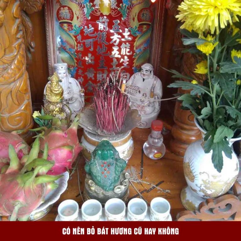 Văn khấn thay bát hương mới , bỏ bát hương cũ chuẩn nhất