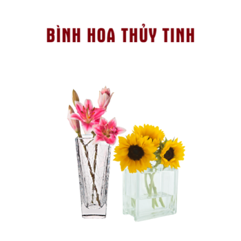 Bình hoa thủy tinh