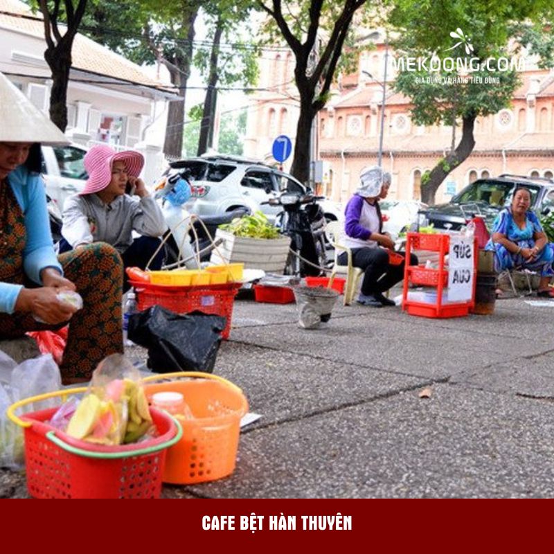 Cafe bệt Hàn Thuyên