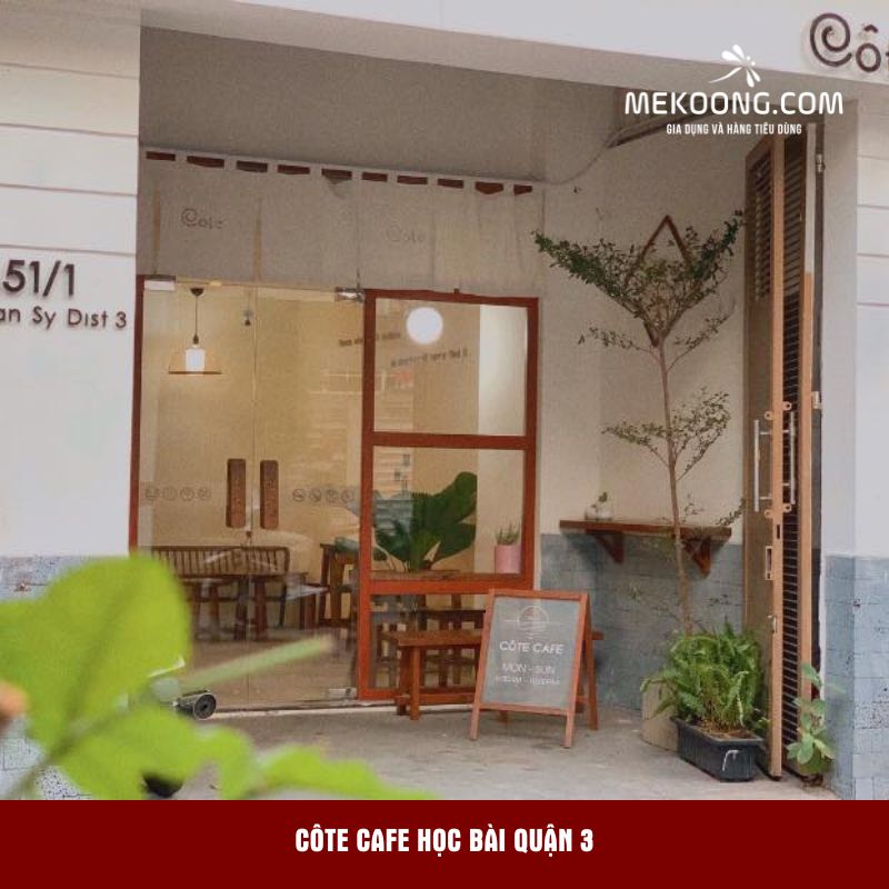 Côte cafe học bài quận 3