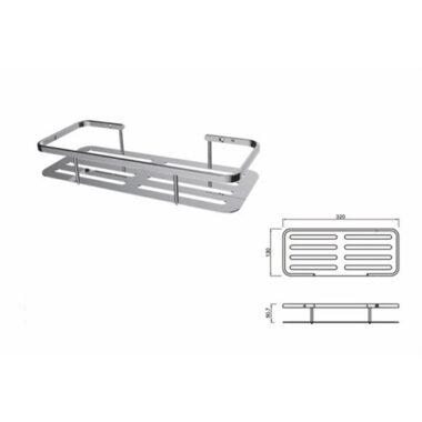 kệ inox nhà vệ sinh