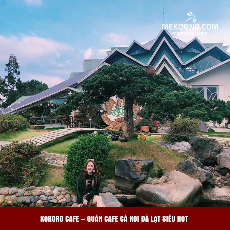 Kokoro cafe – quán cafe cá koi Đà Lạt siêu hot 