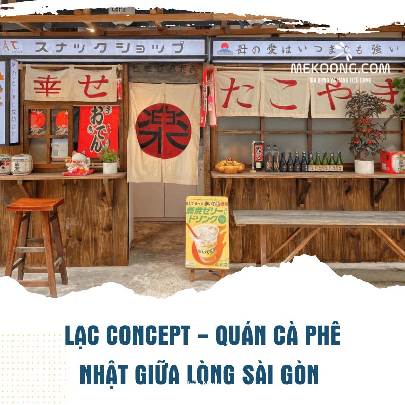 Lạc Concept - quán cà phê Nhật giữa lòng Sài Gòn 