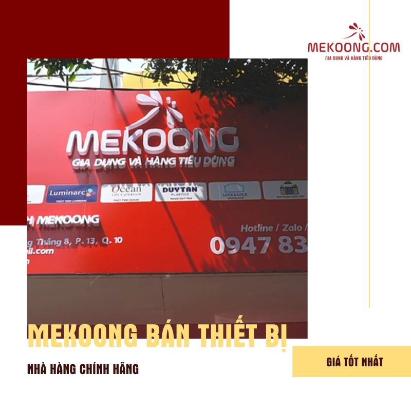 Mekoong bán thiết bị nhà hàng chính hãng giá tốt nhất