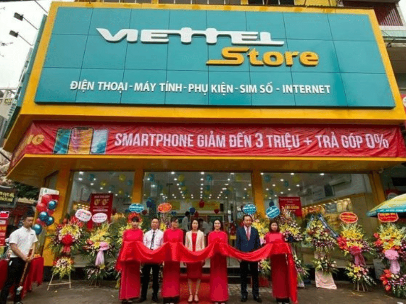 Siêu thị điện thoại Cửa Hàng Viettel Store mekoong