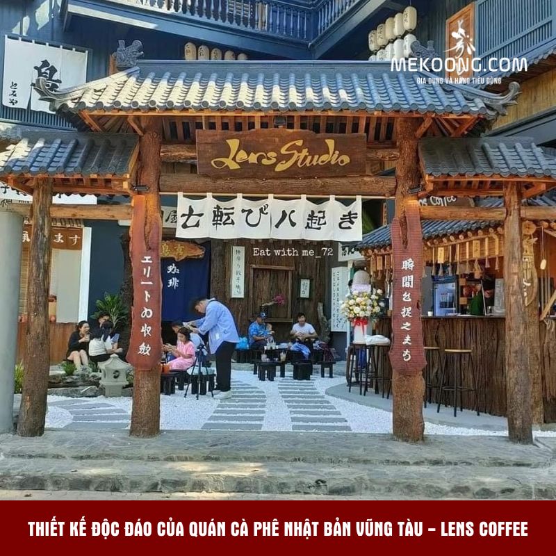 Thiết kế độc đáo của quán cà phê Nhật Bản Vũng Tàu -  Lens coffee