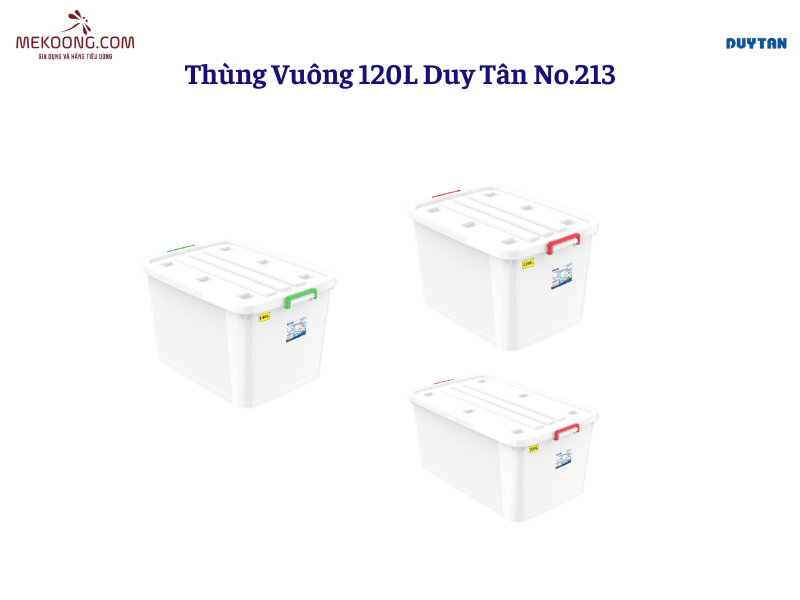 Thùng Vuông 120L Duy Tân No.213