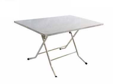 Bàn inox chữ nhật cao cấp