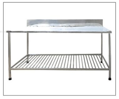 Bàn inox chữ nhật