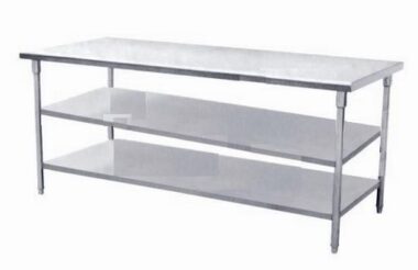 Bàn inox chữ nhật nhỏ
