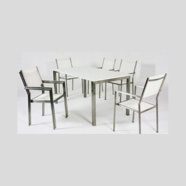 Bàn ghế inox chất lượng tốt