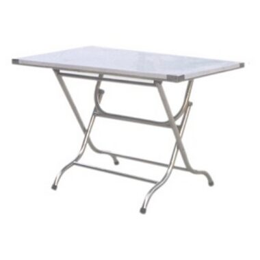 Bàn inox vuông 70x120