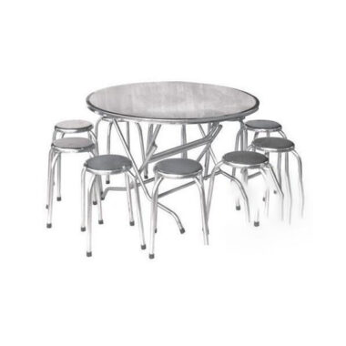 Bộ Bàn Ghế gia đình cao cấp inox 304 ĐẠI THÀNH 10 ghế