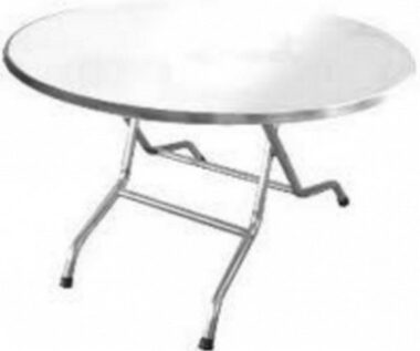 Bàn Tròn Inox Cạnh