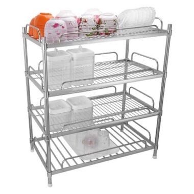 kệ chén inox 2 tầng