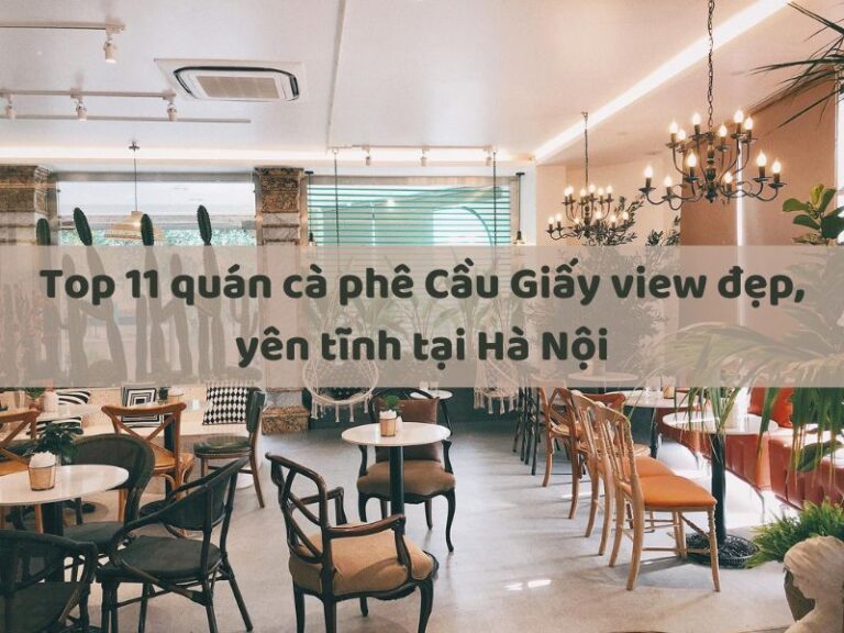 quán cà phê Cầu Giấy