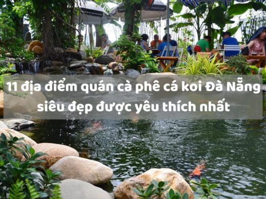 quán cà phê cá koi Đà Nẵng